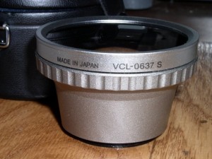Širokouhlá predsádka Sony VCL-0637S s 37mm 